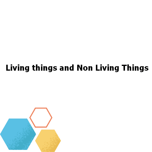 Living things and Non Living Things